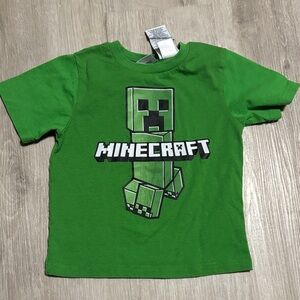 Minecraft Creeper Kids Green T-Shirt